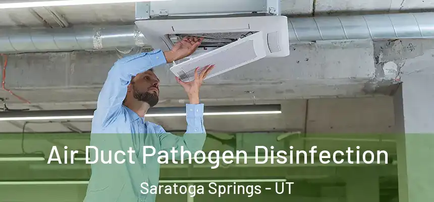  Air Duct Pathogen Disinfection Saratoga Springs - UT